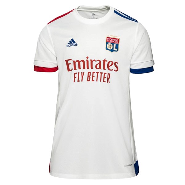 Maillot Football Lyon Domicile Femme 2020-21 Blanc